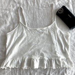 American eagle flowy cropped tank top 🌺